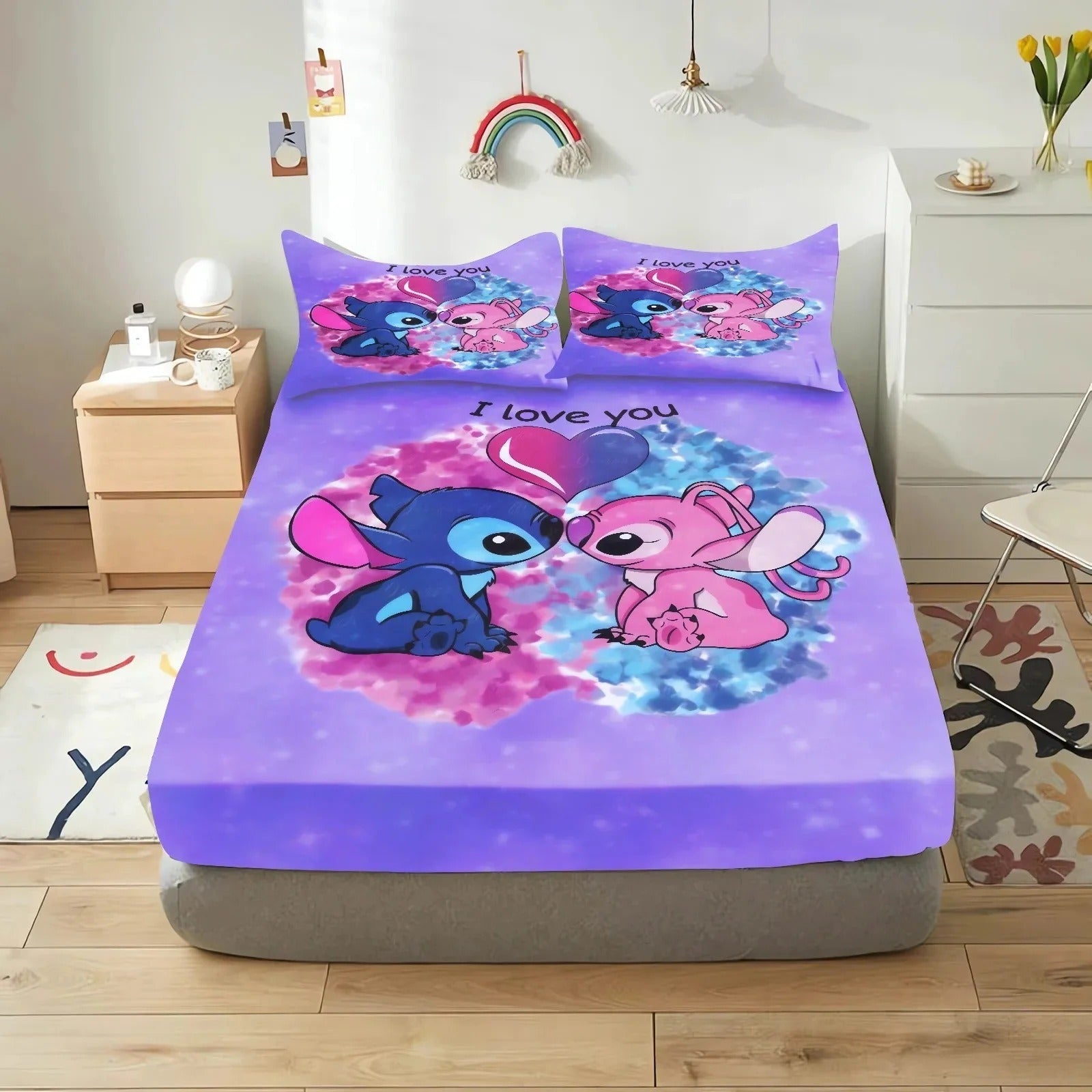 Lenzuola a Tema Stitch